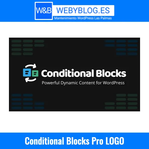 Reseña del plugin Conditional Blocks Pro para WordPress